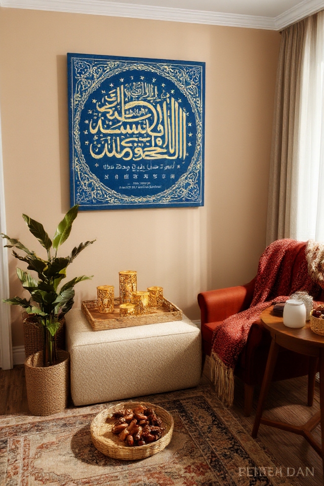 ramadan themed decorative wall art
