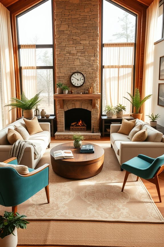 rearrange furniture for flow