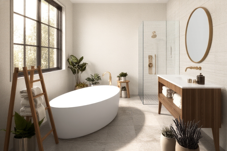 relaxing and functional retreat