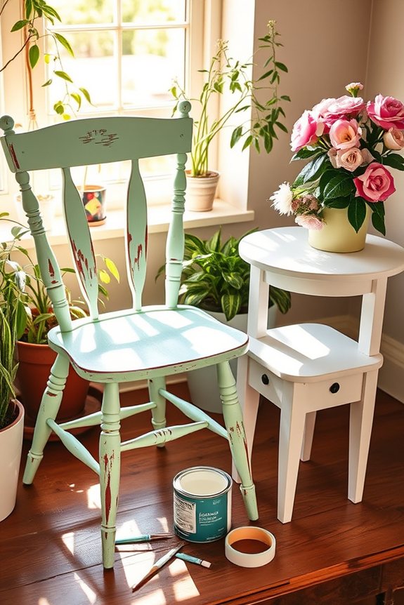 revitalize furniture with paint