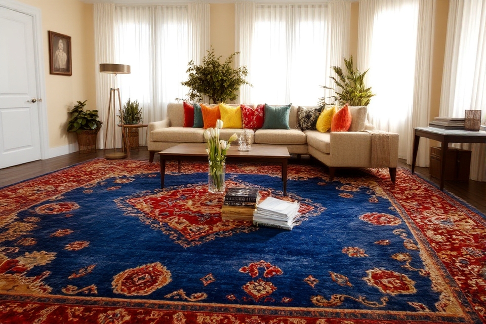 revitalize space with rugs
