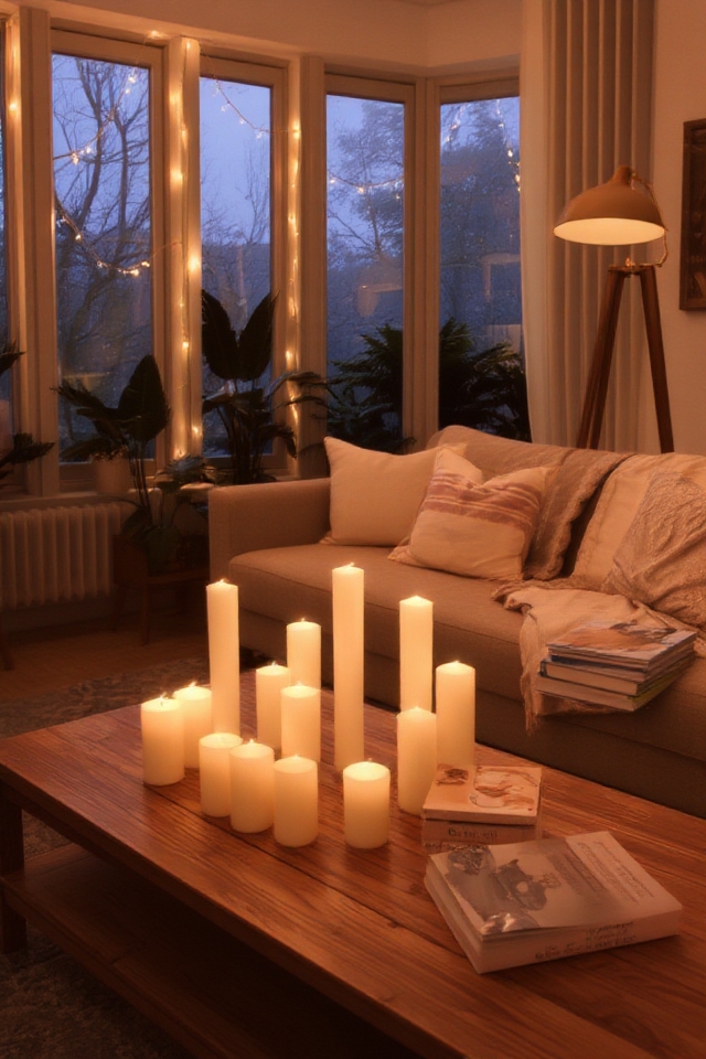 romantic dim lighting ambiance