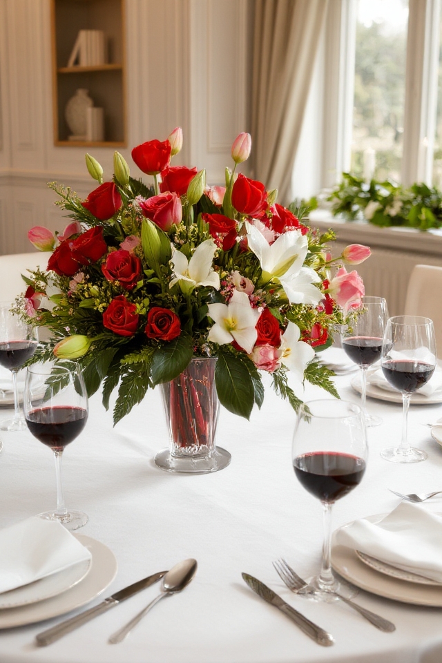 romantic floral centerpiece arrangements