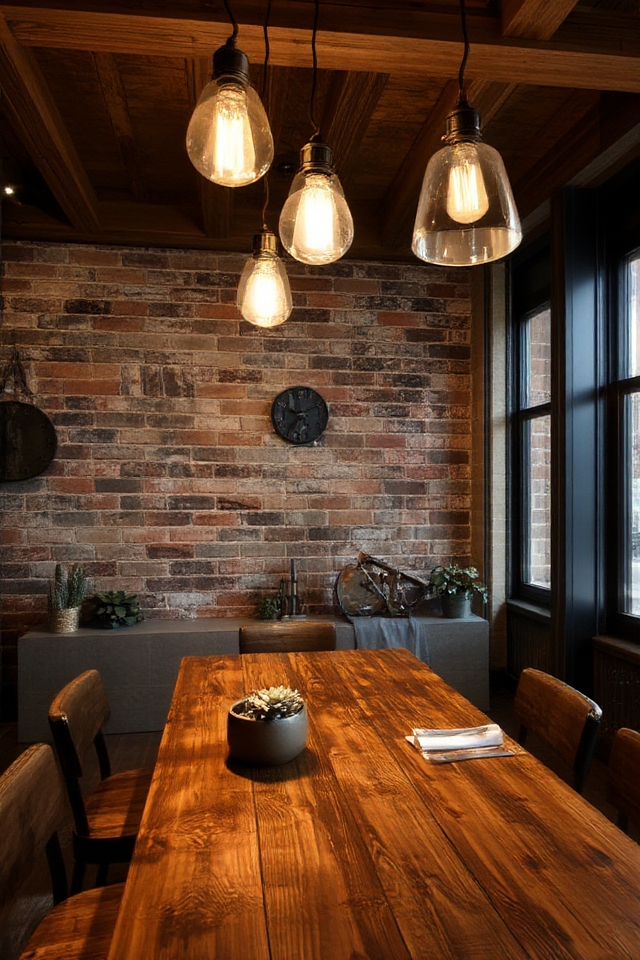 rugged charm industrial lighting