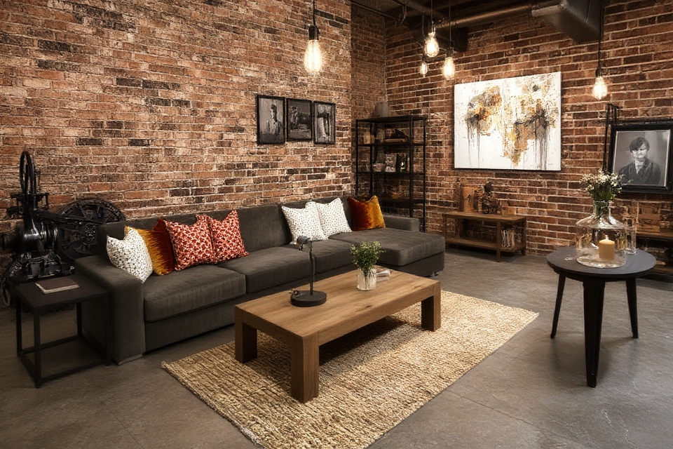 rugged elegance meets warmth
