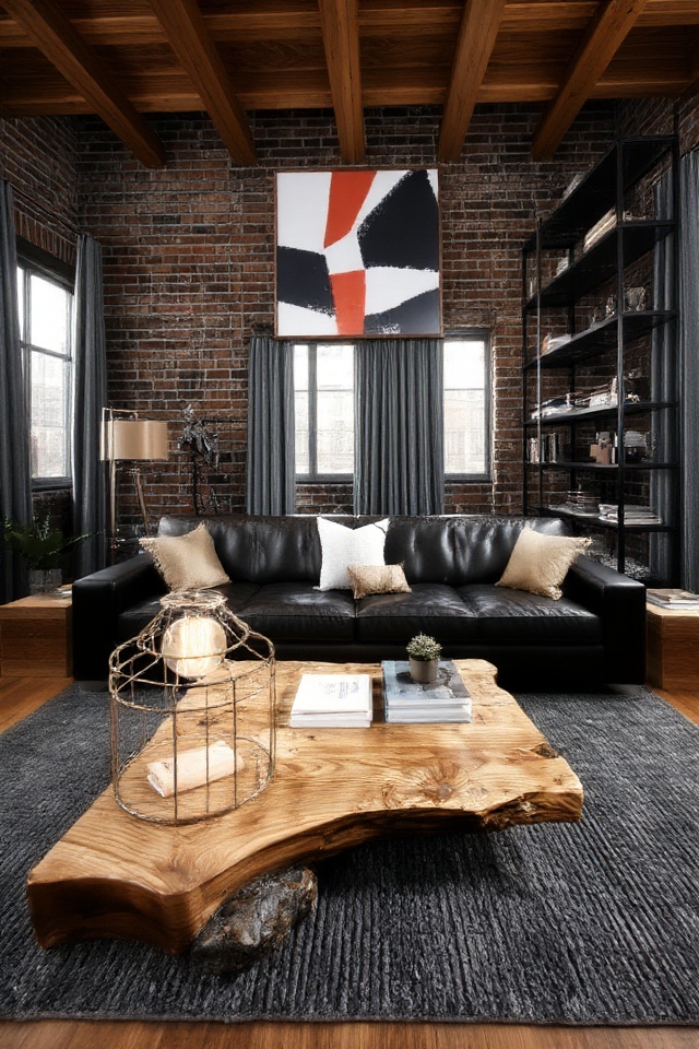 rugged yet refined aesthetic