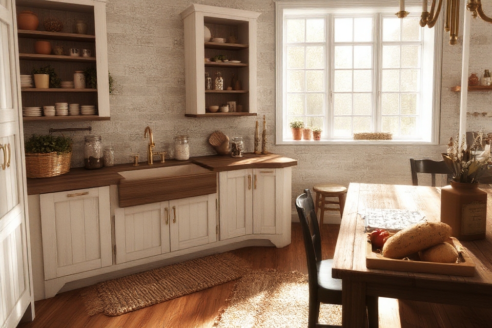 rustic charm warm atmosphere