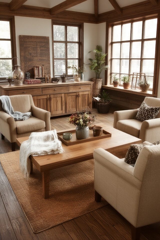 rustic charm with reclaimed oak