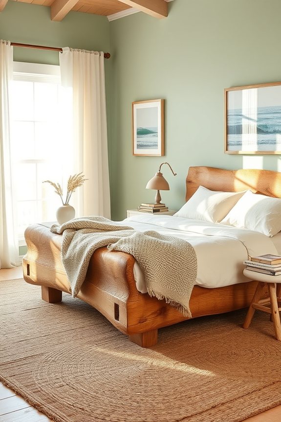 rustic coastal bedroom decor