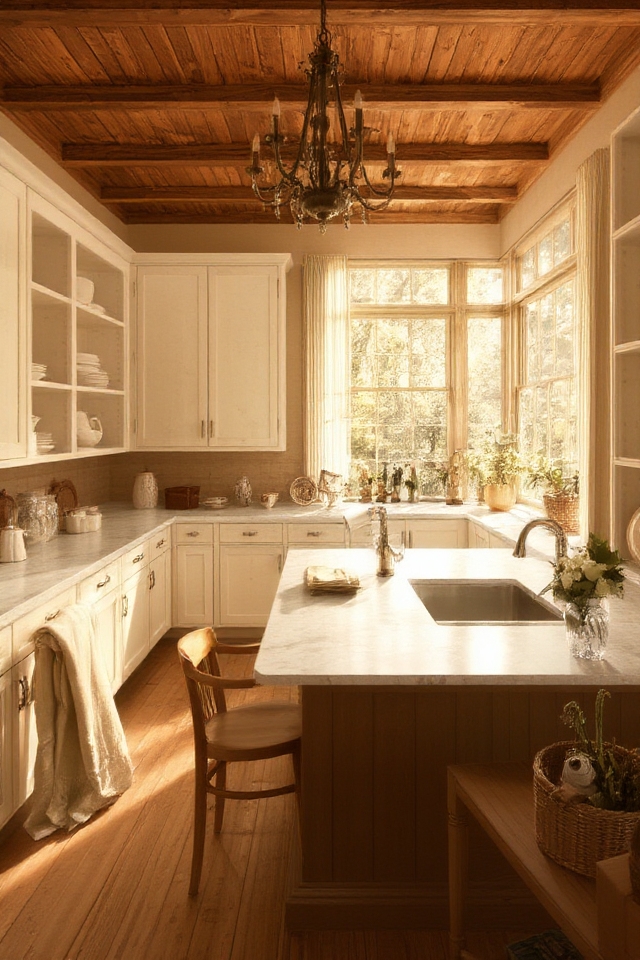 rustic elegance in kitchens