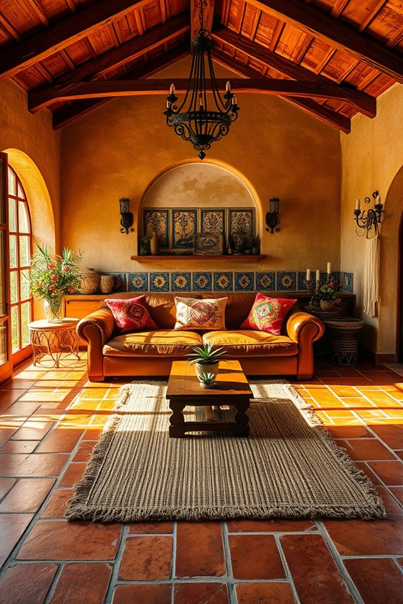 rustic textures for warmth