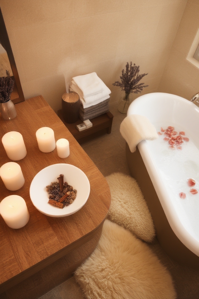 scented elements for relaxation