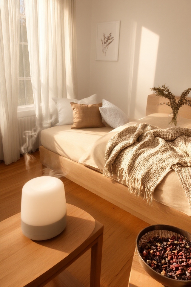 scented elements for relaxation