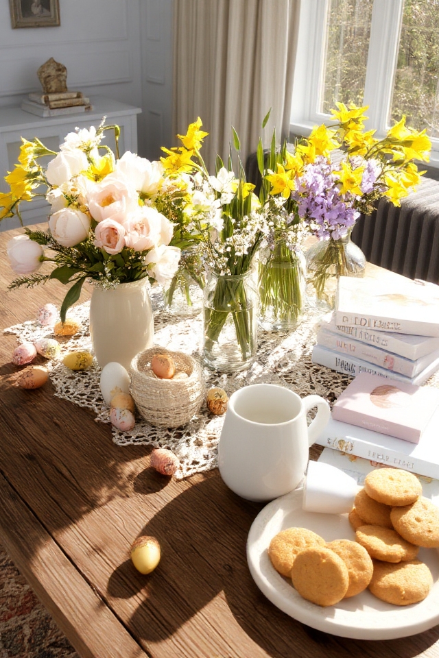 seasonal coffee table decor