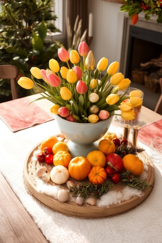 seasonal floral and decor