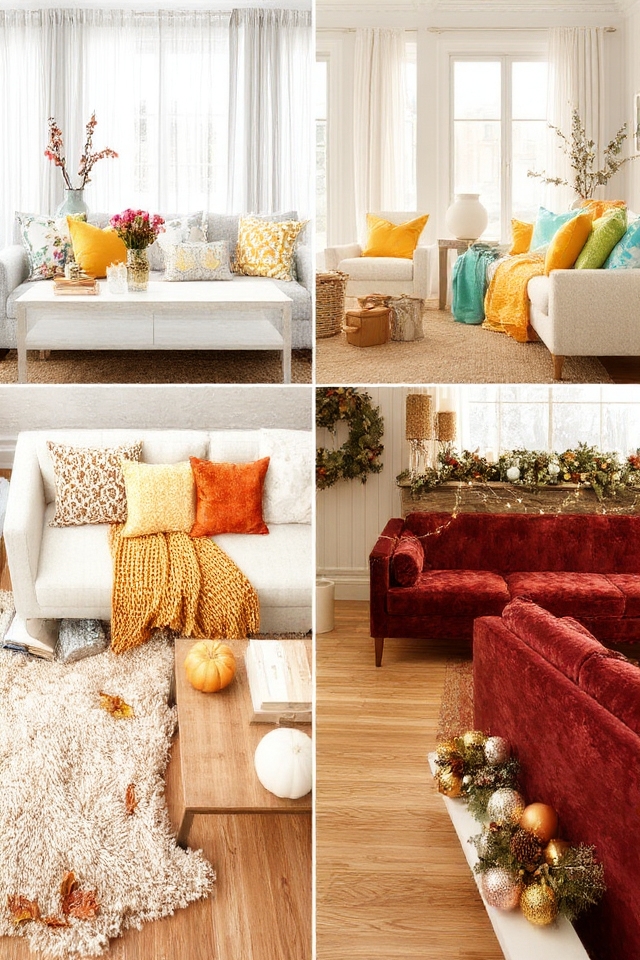seasonal home decor changes