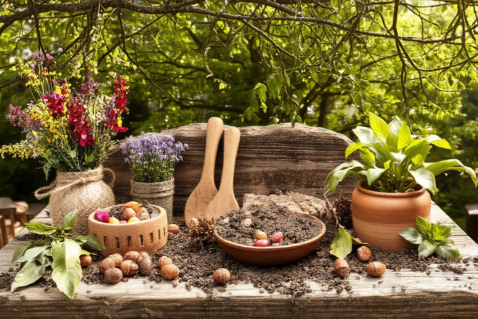 seasonal outdoor play ingredients