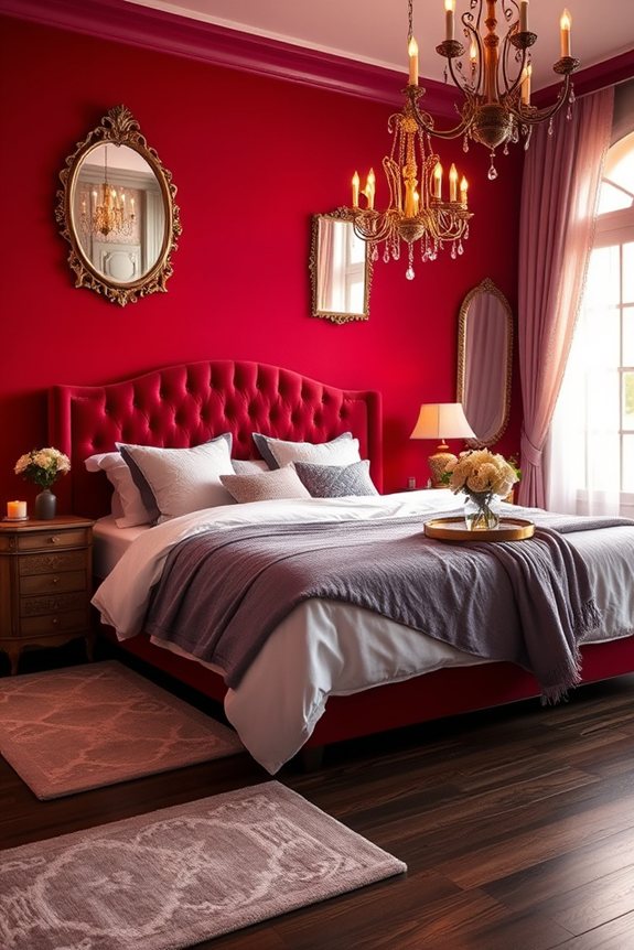 sensual colors enhance intimacy