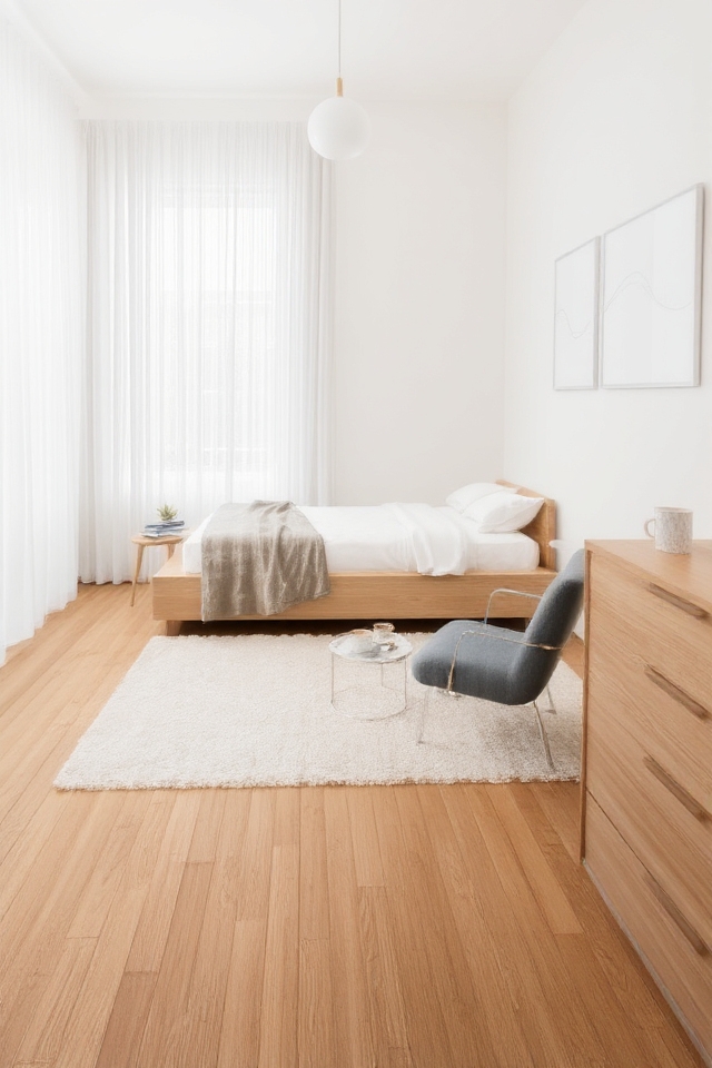 serene minimalist bedroom sanctuary