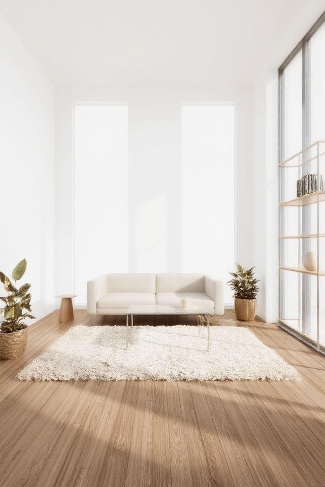 serene minimalist design aesthetic