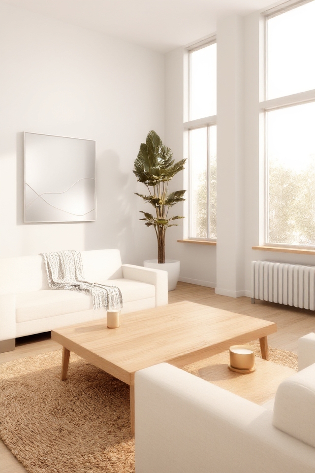 serene minimalist home design