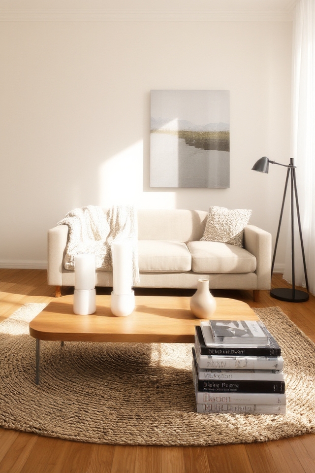 serene minimalist neutral decor
