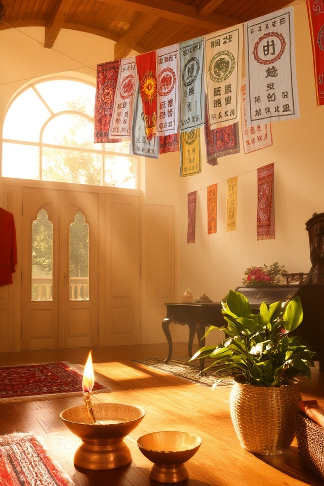 serene spiritual home decor