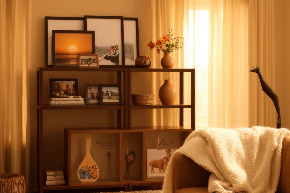 showcase cherished personal mementos