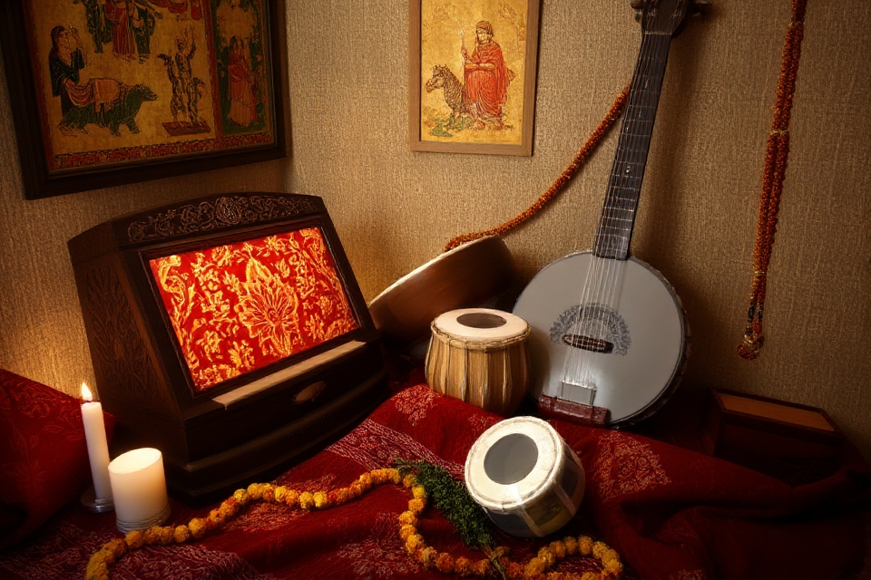 showcase cultural musical instruments