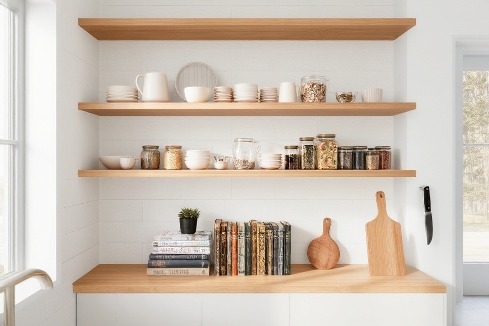 showcase personality with shelving