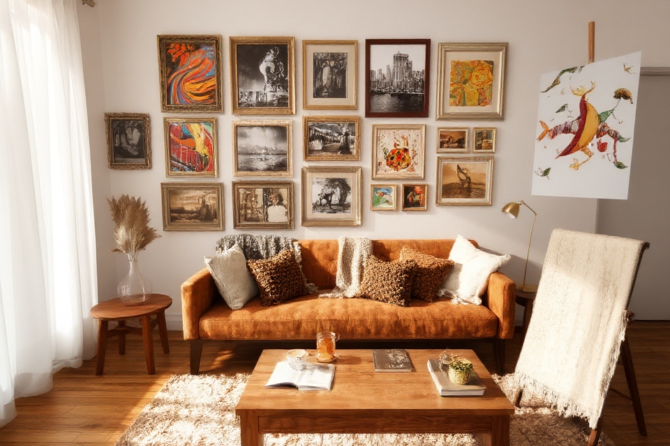 showcase unique personal artwork