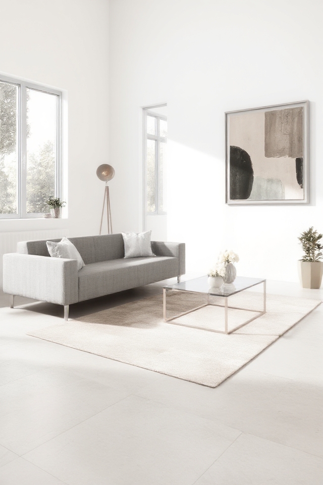sleek minimalist decor harmony