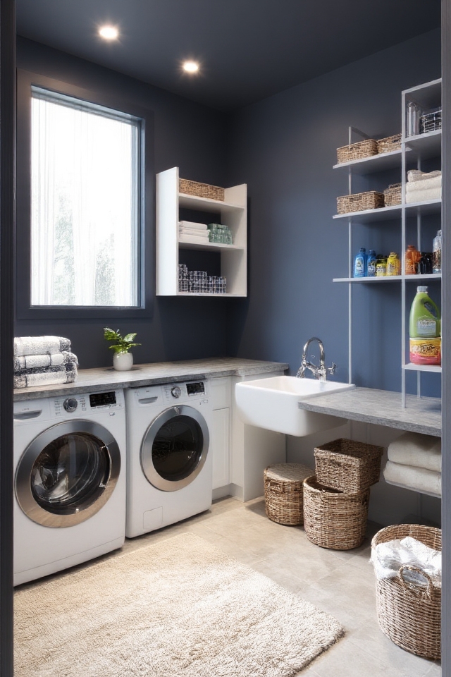 smart organized laundry design