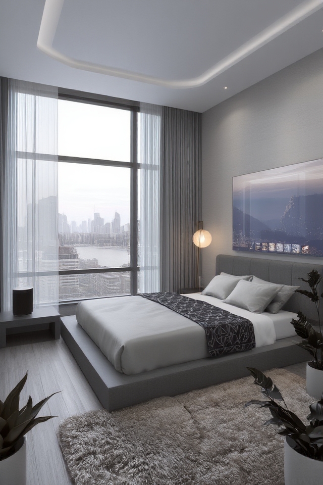 smart tech bedroom experience