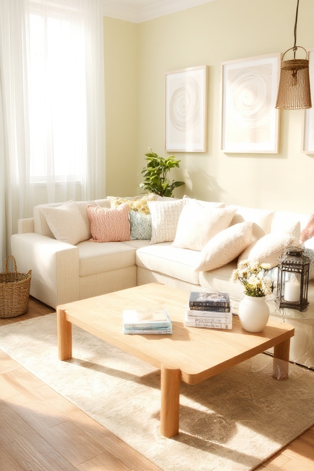 soft pastel spring decor