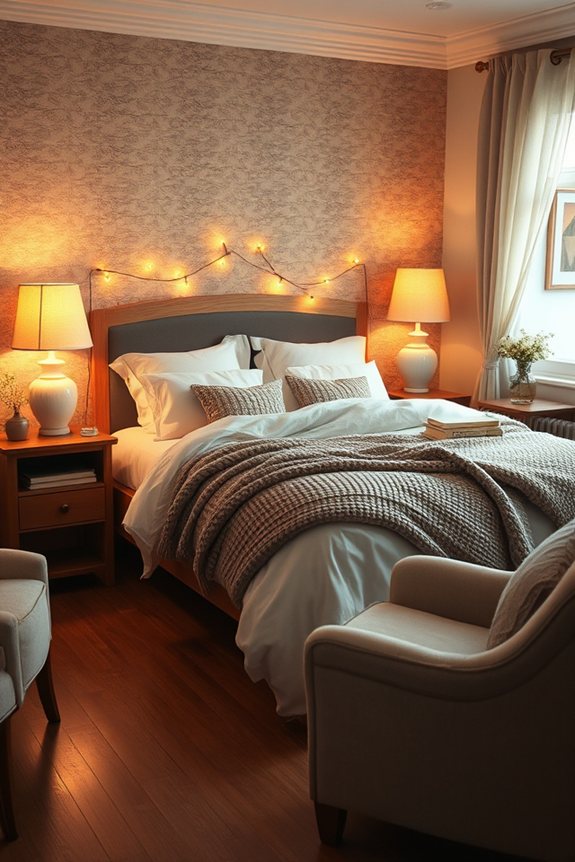 soft warm adjustable lighting