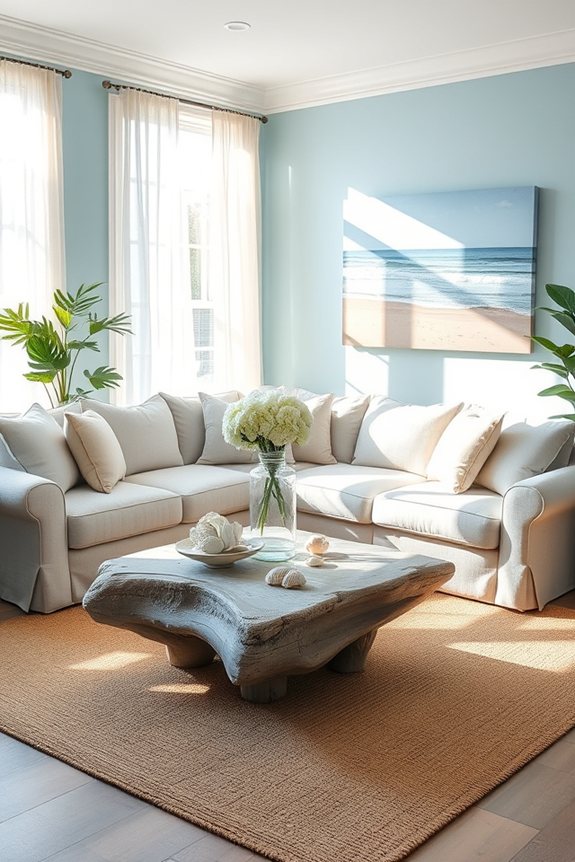 soothing coastal living design
