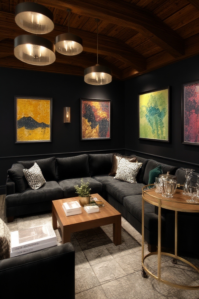 sophisticated intimate black elegance