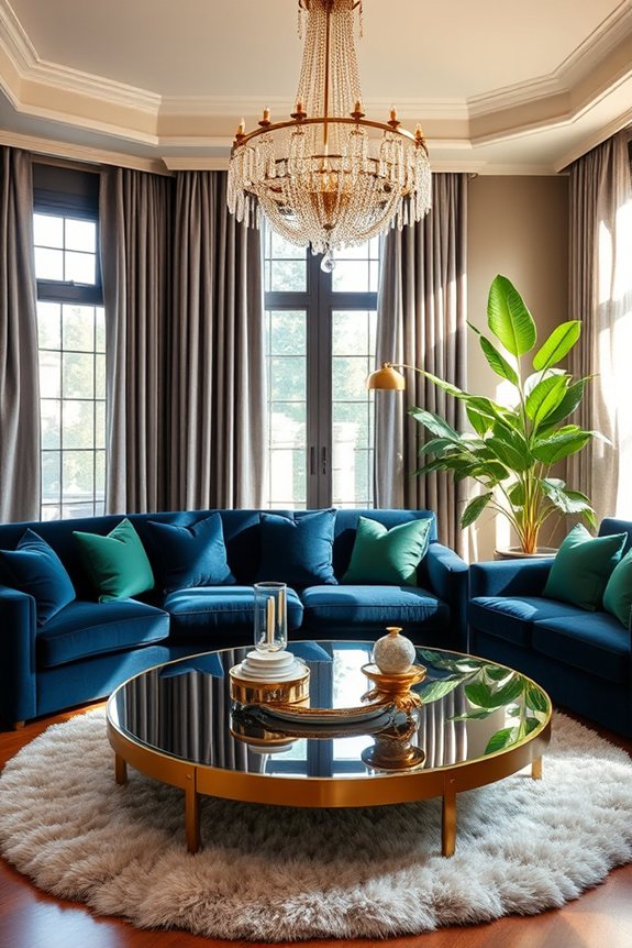 sophisticated luxurious color palette