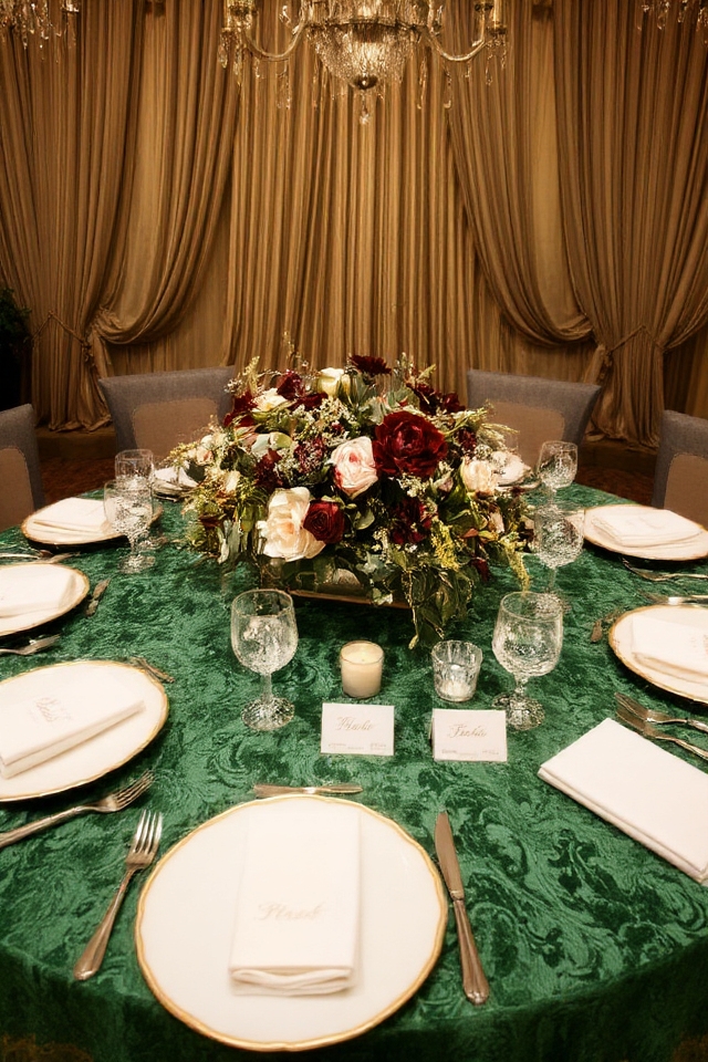 sophisticated roka table settings