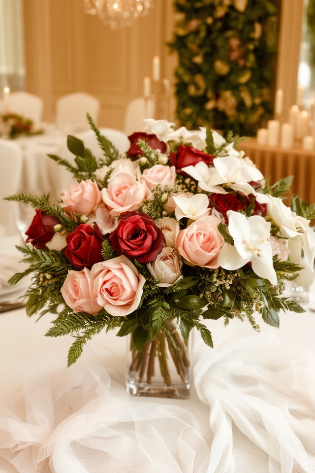 sophisticated seasonal floral arrangements