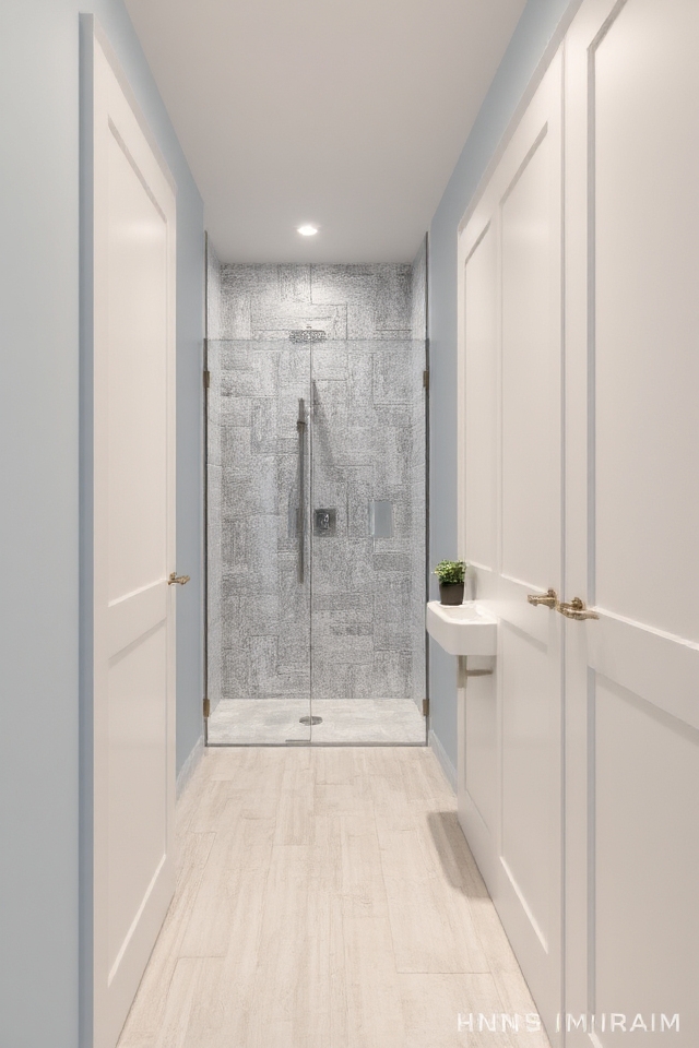 space saving pocket door solution
