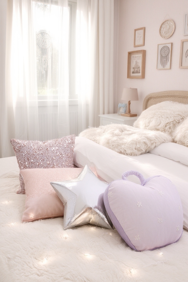 sparkling decor for bedrooms