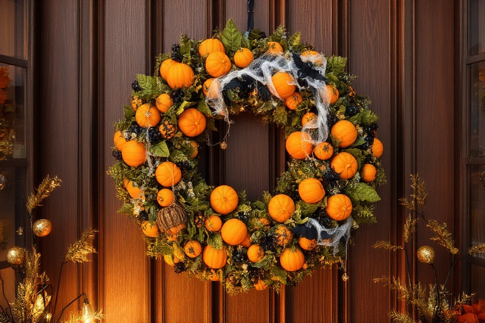 spooky festive halloween wreaths