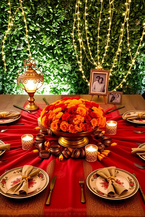 storytelling themed centerpieces
