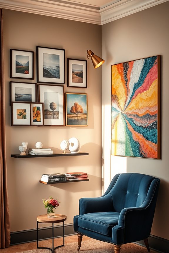 stunning art display galleries