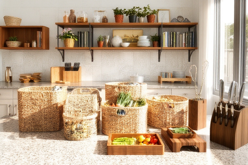 stylish and organized storage