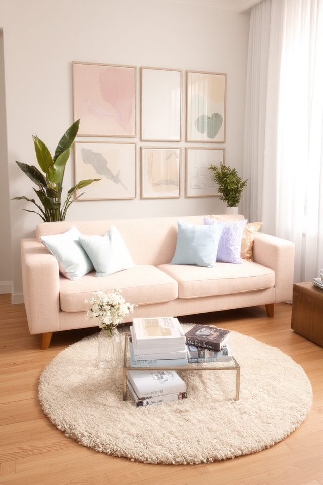 stylish color palette selection