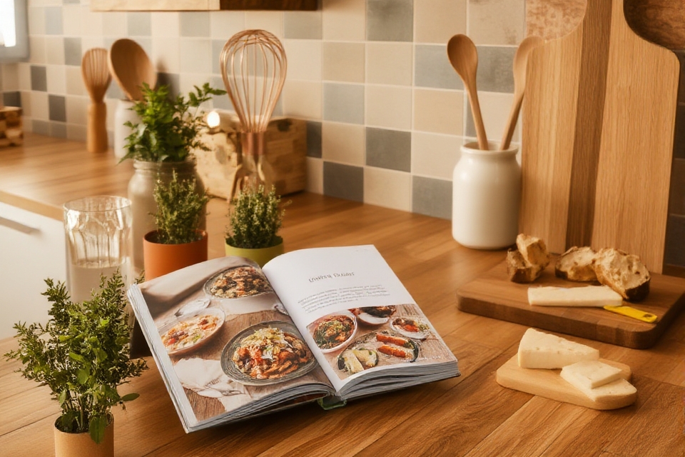 stylish cookbook display options