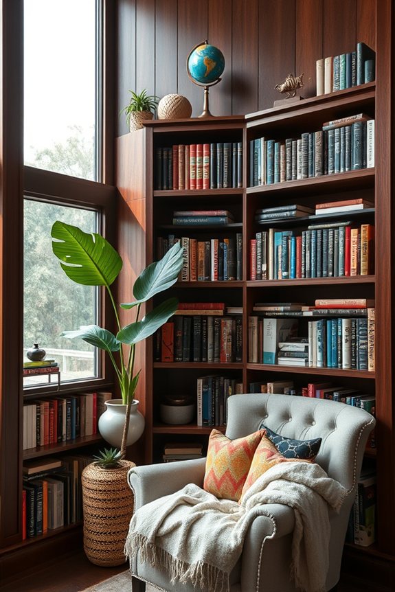 stylish corner storage solution